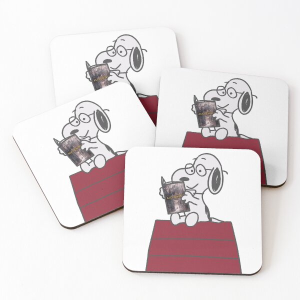 Item preview, snoopy reading alchemised designed and sold by liveawhimsylife.