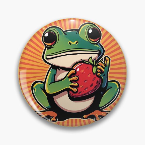 Item preview, Retro Frog designed and sold by Retro-Bloom.