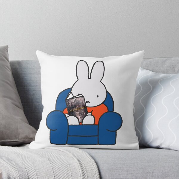 Item preview, miffy reading alchemised designed and sold by liveawhimsylife.