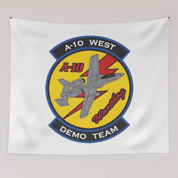Item preview, A-10 Thunderbolt II "Warthog" West Demo Team Official Emblem designed and sold by CharlieDesings.