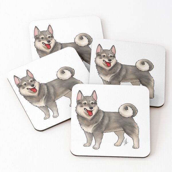 Item preview, Dog - Swedish Vallhund - Curl Gray designed and sold by Jennifer Stolzer.