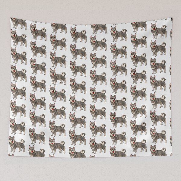 Item preview, Dog - Swedish Vallhund - Curl Gray designed and sold by Jennifer Stolzer.