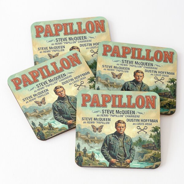 Item preview, Vintage Cinema Art: Papillon (1973) designed and sold by Art's Diner.