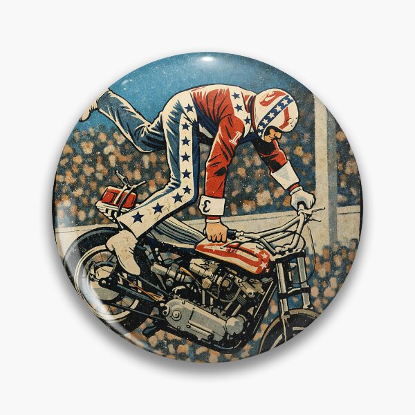 Item preview, Evel Jump Knievel designed and sold by unfamouzzz.