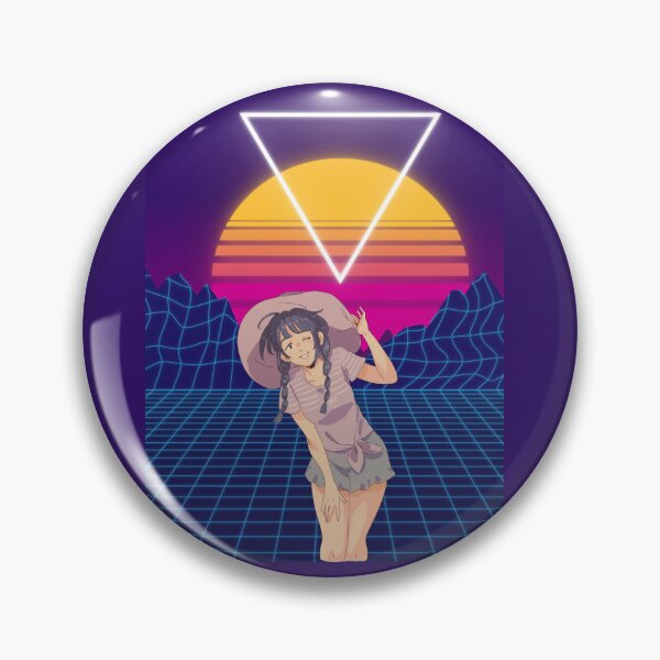 Item preview, Retro Girl by Sunset  designed and sold by MarigoldandLily.