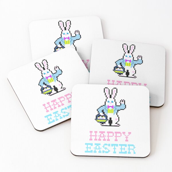 Item preview, Happy Easter #pixel #bunny #egg #easter #happy easter  designed and sold by Fanybany.