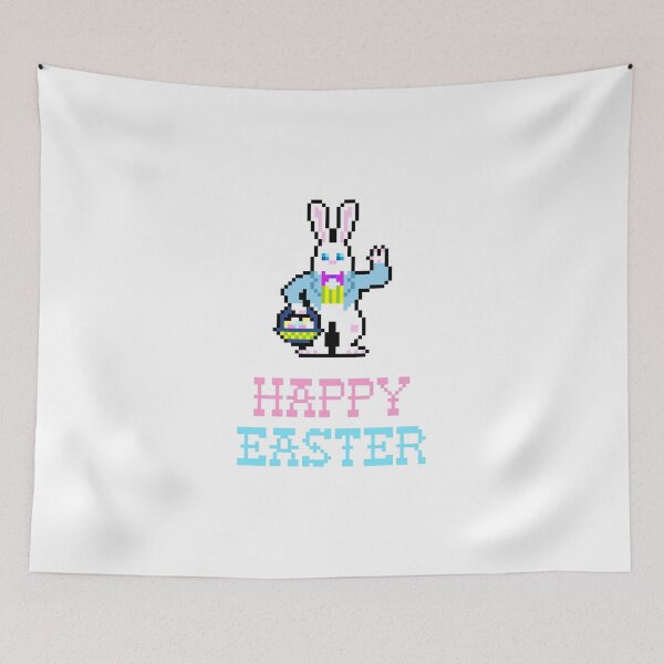 Item preview, Happy Easter #pixel #bunny #egg #easter #happy easter  designed and sold by Fanybany.