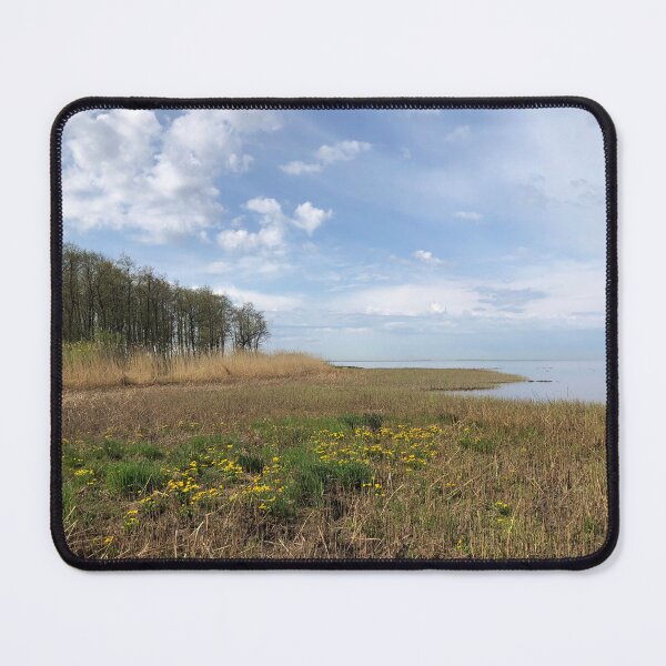 Item preview, Lakeshore, spring landscape, the first green grass designed and sold by mrivserg.