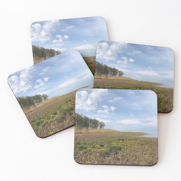 Item preview, Lakeshore, spring landscape, the first green grass  designed and sold by mrivserg.