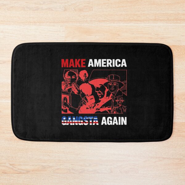 Item preview, ake America Gangsta Again – Hip Hop Culture Street Art Graphic | Urban Rap Humor Design designed and sold by Cree8if.