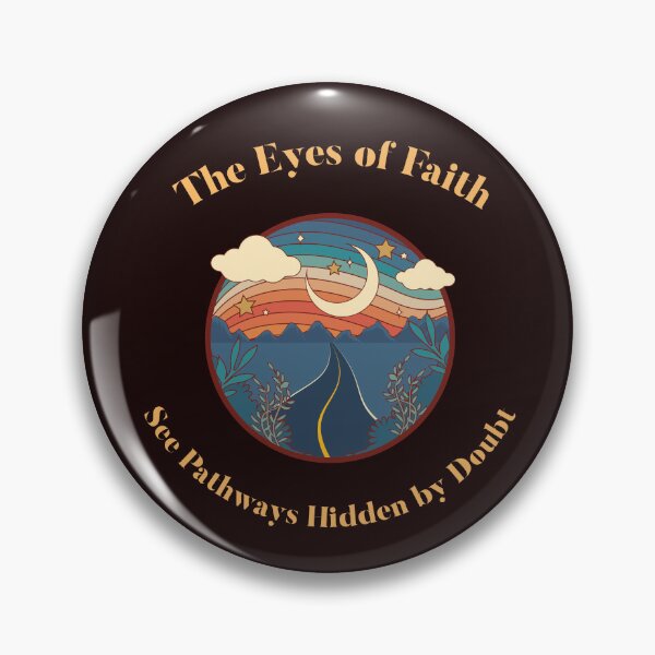 Item preview, Create Opportunity Through Faith – “The Eyes of Faith See Pathways Hidden by Doubt” Inspirational T-Shirt designed and sold by Gerontar.