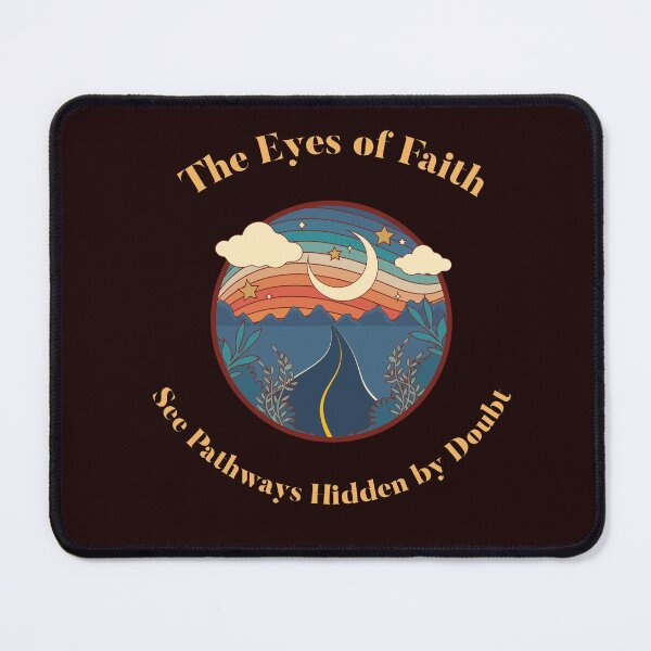 Item preview, Create Opportunity Through Faith – “The Eyes of Faith See Pathways Hidden by Doubt” Inspirational T-Shirt designed and sold by Gerontar.