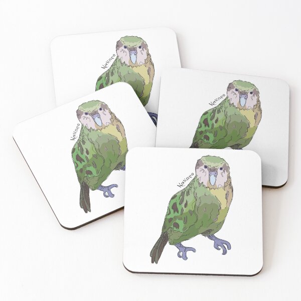 Item preview, Funky Birds: Kakapo designed and sold by abigailhausman.