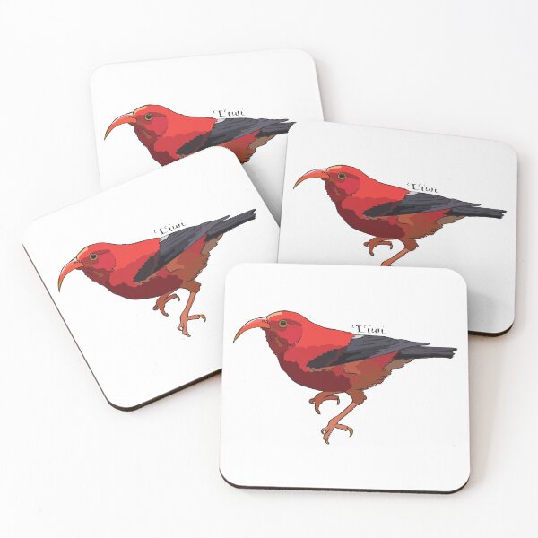 Item preview, Funky Birds: 'I'iwi designed and sold by abigailhausman.