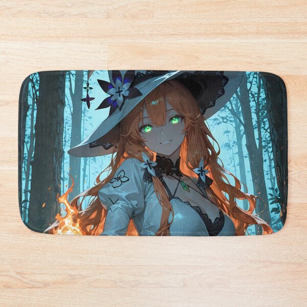 Item preview, KAEDE Anime Waifu Witch Casting Enchanted Forest Spell designed and sold by BorgSpareParts.