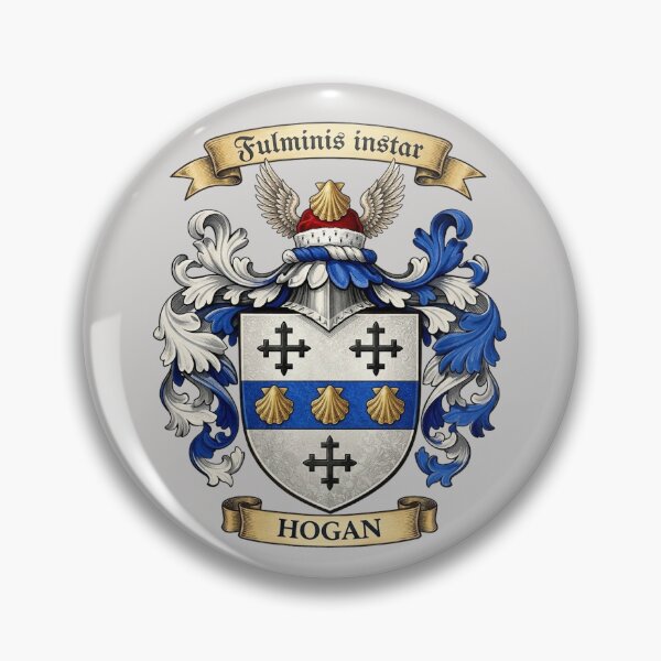 Artikelvorschau, Das Wappen der Familie Hogan entworfen und verkauft von BagTown Clans.