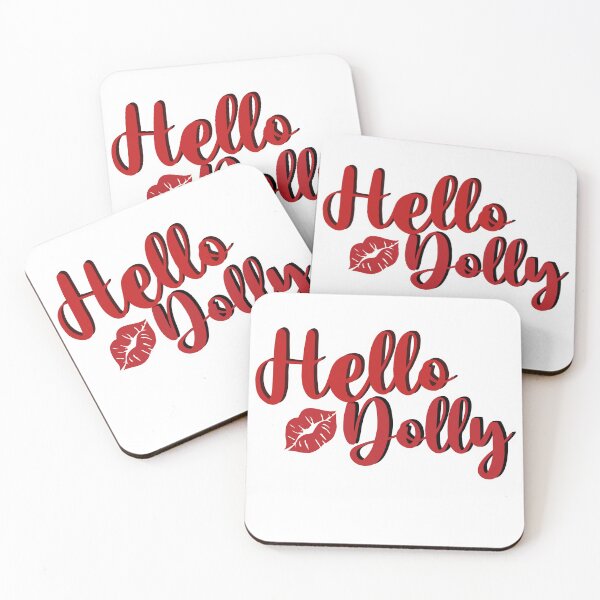 Item preview, Hello Dolly with red lips designed and sold by The Curious Cow.