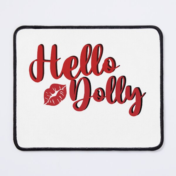 Item preview, Hello Dolly with red lips designed and sold by The Curious Cow.