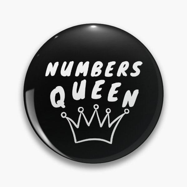 Item preview, Numbers Queen – Funny Finance and Accounting Numbers Lover Design designed and sold by DesignsVault.