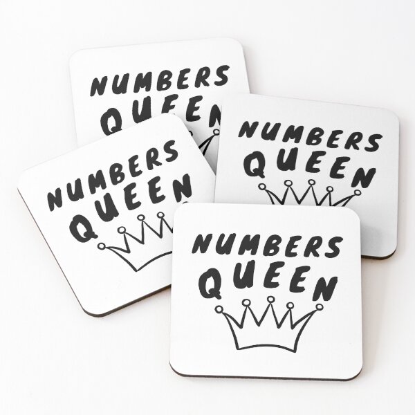 Item preview, Numbers Queen – Funny Finance and Accounting Numbers Lover Design designed and sold by DesignsVault.