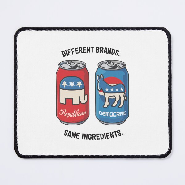 Item preview, Republican Democrat Different Brands Same Ingredients designed and sold by DexertimaArt.