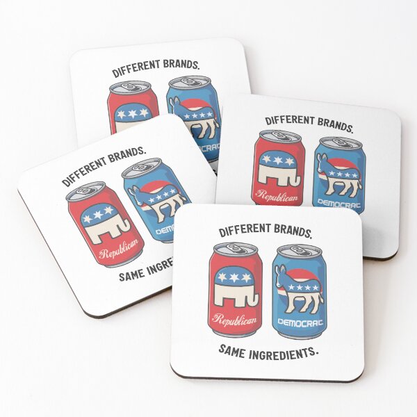 Item preview, Republican Democrat Different Brands Same Ingredients designed and sold by DexertimaArt.