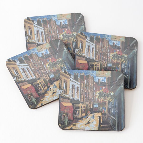 Item preview, Flask walk, Hampstead village, London. designed and sold by Aylmer Art, Aylmer Parade, N2 0PE.