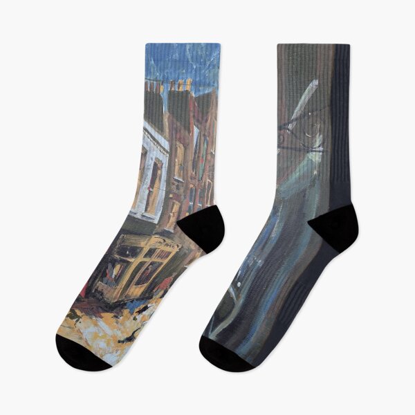 Item preview, Flask walk, Hampstead village, London. designed and sold by Aylmer Art, Aylmer Parade, N2 0PE.
