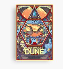 Jodorowsky's Dune Documentary Movie Poster Canvas Print