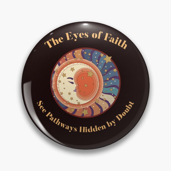 Item preview, Create Opportunity Through Faith – “The Eyes of Faith See Pathways Hidden by Doubt” Inspirational T-Shirt designed and sold by Gerontar.