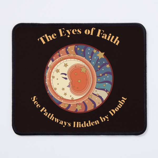 Item preview, Create Opportunity Through Faith – “The Eyes of Faith See Pathways Hidden by Doubt” Inspirational T-Shirt designed and sold by Gerontar.
