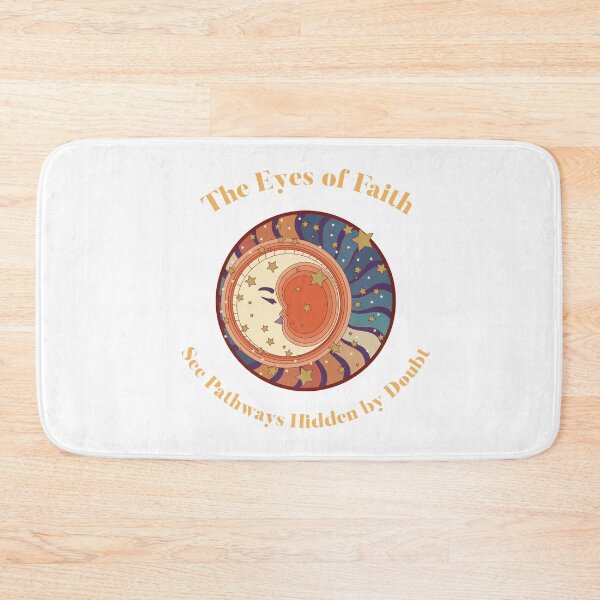 Item preview, Create Opportunity Through Faith – “The Eyes of Faith See Pathways Hidden by Doubt” Inspirational T-Shirt designed and sold by Gerontar.