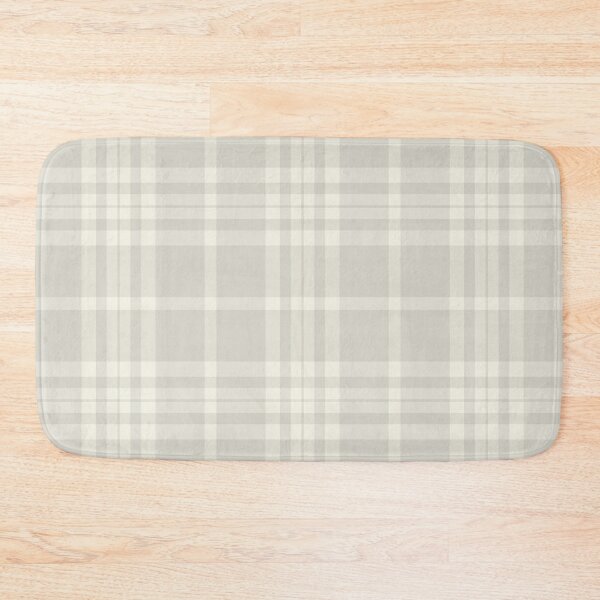 Item preview, Cream and Light Beige Plaid Pattern  designed and sold by iCraftCafe.