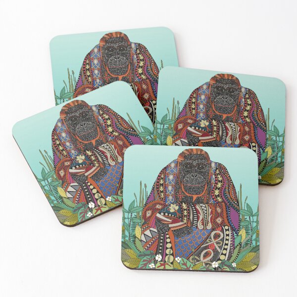 Item preview, orangutan king turquoise designed and sold by scrummy.