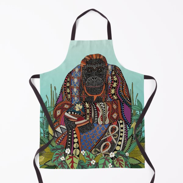Item preview, orangutan king turquoise designed and sold by scrummy.