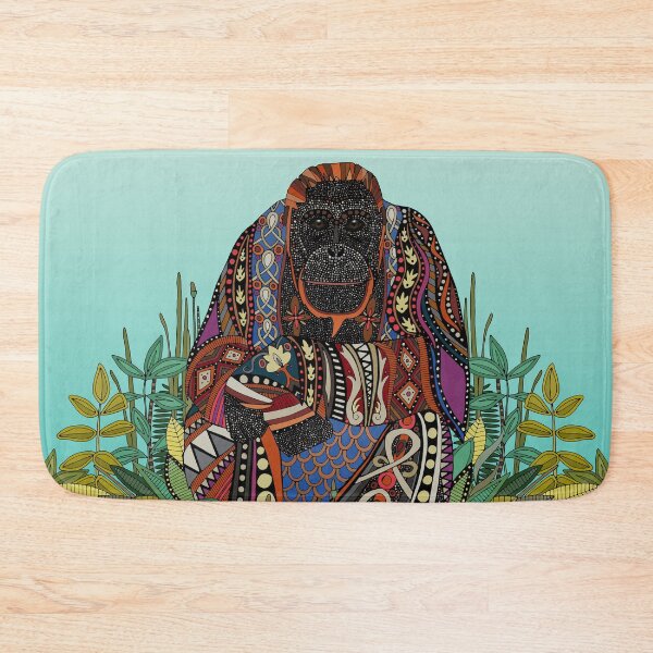 Item preview, orangutan king turquoise designed and sold by scrummy.