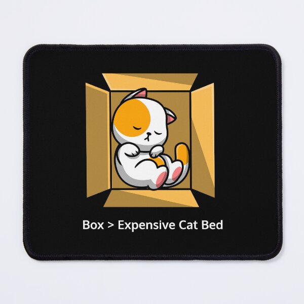 Item preview, Box > Expensive Cat Beds (C) Funny Cat designed and sold by Sachie's Studio.