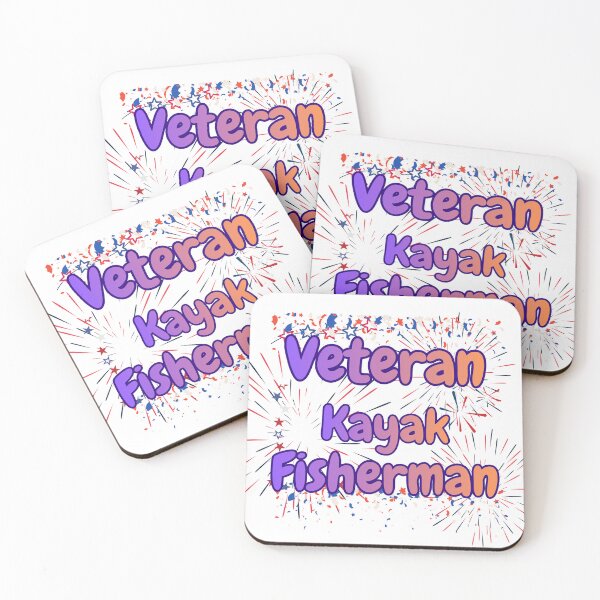 Item preview, Veteran Kayak Fisherman – Kayak Fishing Angler Gift for Fishing Lovers designed and sold by Anasalseady.