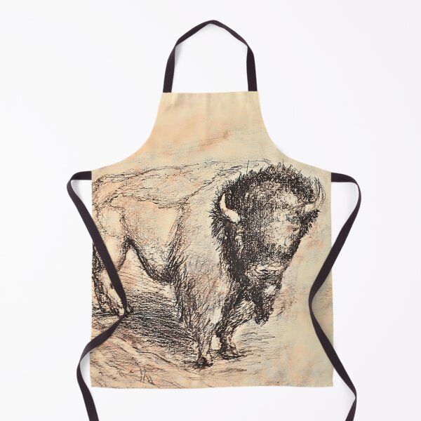 Item preview, The big Bison series - pencil drawing designed and sold by ferjosei.