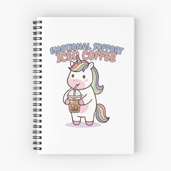Item preview, Emotional Support Iced Coffee designed and sold by LuveraxArt.