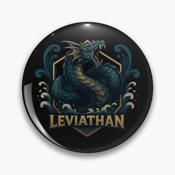 Item preview, Leviatán, serpiente marina: legendario dragón oceánico, monstruo marino mítico de la mitología antigua. designed and sold by Typologystudios.