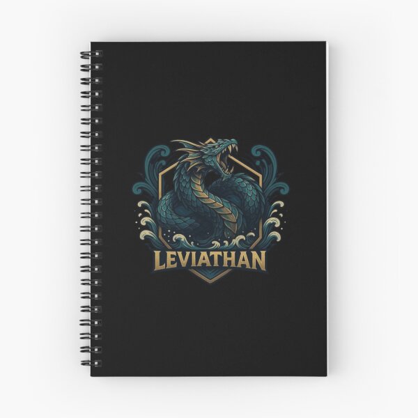 Artikelvorschau, Seeschlange Leviathan – Legendärer Ozeandrache, mythisches Seeungeheuer der antiken Mythologie entworfen und verkauft von Typologystudios.