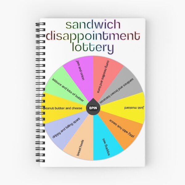 Item preview, Sandwich Disappointment Lottery designed and sold by FictionalHangov.