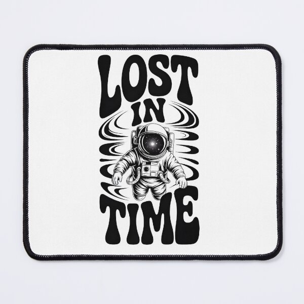 Item preview, Surreal Astronaut Melting in Time - Abstract Psychedelic Space Art designed and sold by Insight-Ink.