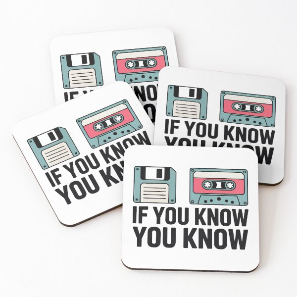 Item preview, If You Know You Know Floppy Cassette designed and sold by Klamottenlabor.