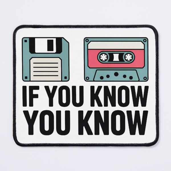 Item preview, If You Know You Know Floppy Cassette designed and sold by Klamottenlabor.