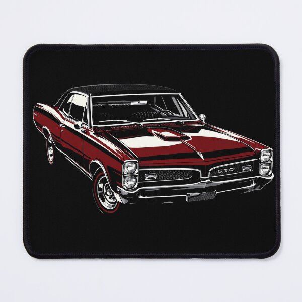 Item preview, 1967 Pontiac GTO – Classic American Muscle Car Art Print designed and sold by Stinky Lincy's Apparel Company.