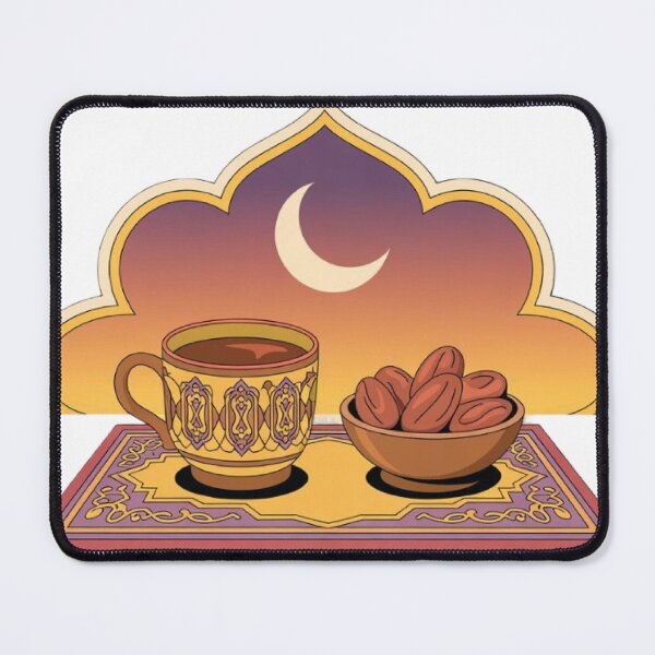 Item preview, Ramadan Mubarak Islamic Crescent Moon & Lantern Design designed and sold by SHop25souka.