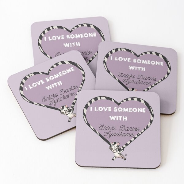Item preview, I Love Someone With Ehlers Danlos Syndrome designed and sold by ZebraDazzleDesigns.
