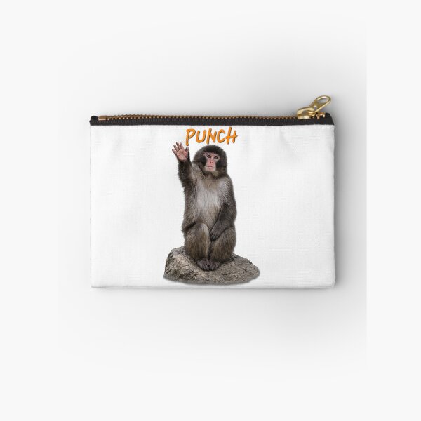 Item preview, Punch Monkey Waving his hand . Viral Cute Baby Monkey Meme, Funny Monkey Lover Gift designed and sold by TuyaArts.